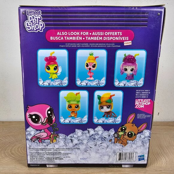 Hasbro Littlest Pet Shop Thirsty Pets Slushie Squad #4-176 #4-177 #4-178 #4-179 - Picture 9 of 12